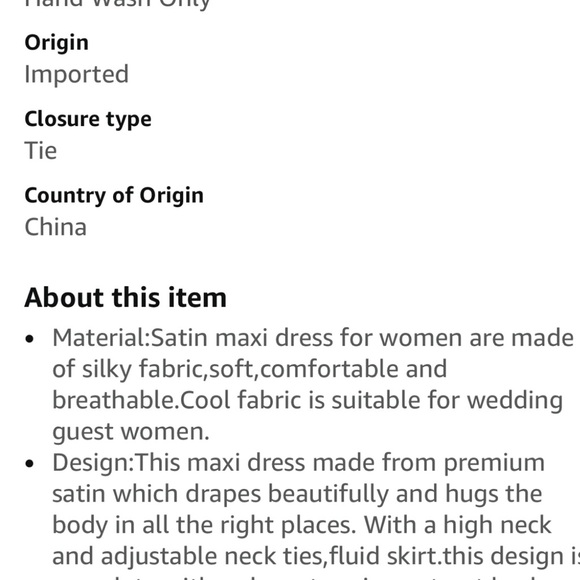 Satin Red Dress Small - Picture 5 of 6